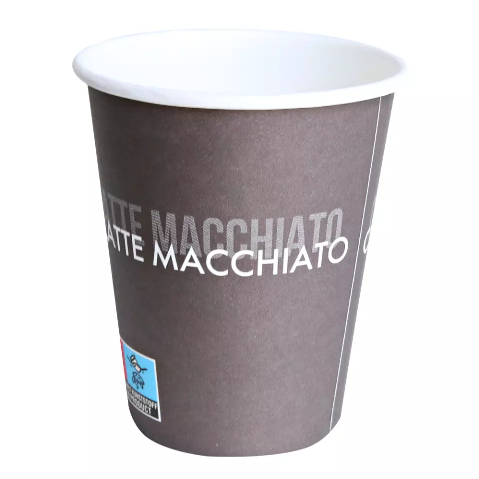 Hygostar 400043, Karton/PE Kaffeebecher, To Go, 100 ml / 4 oz, ø 62 mm, FSC®-mix, image 1, gallery thumbnail
