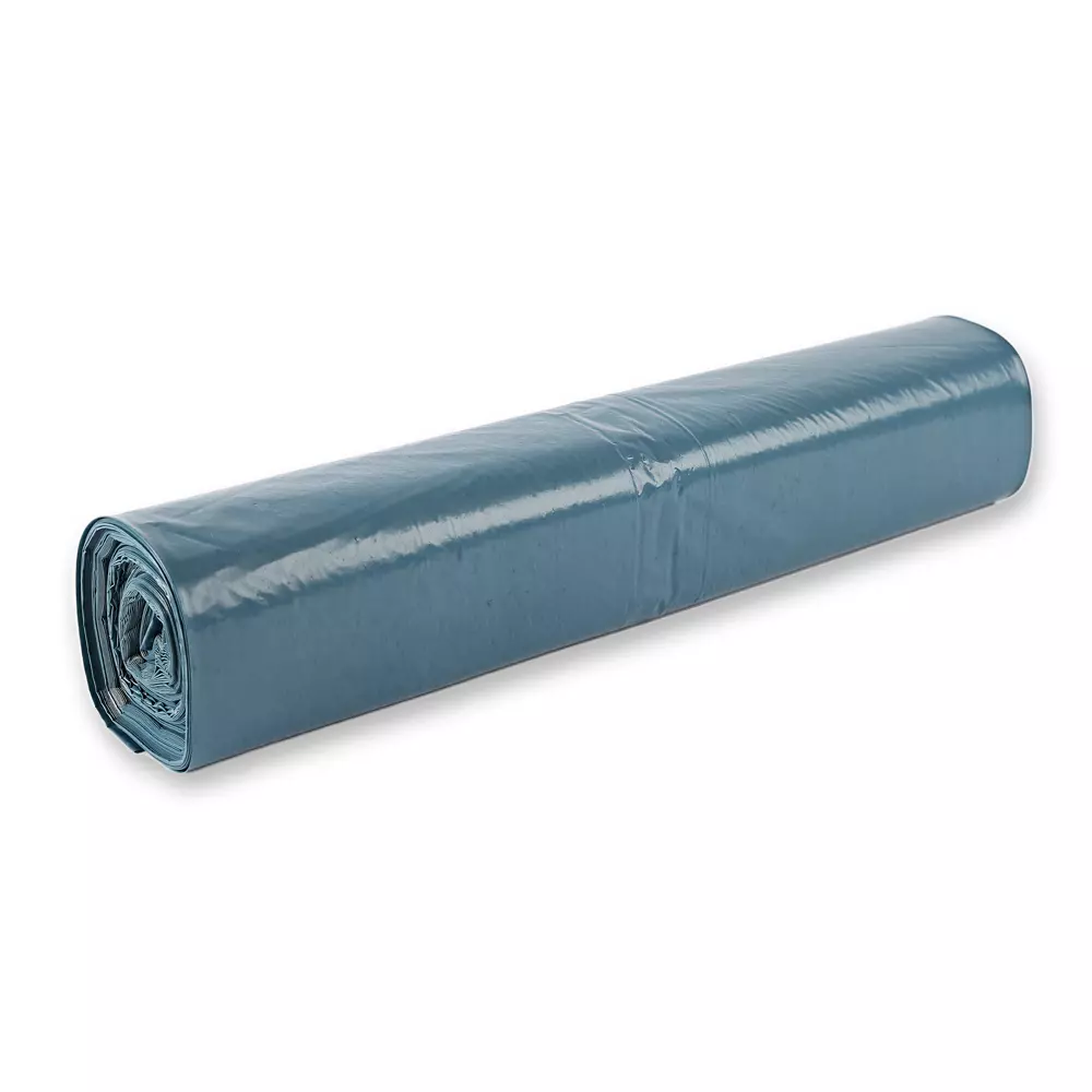 HygoClean 32556, Light LDPE Waste Bags, 120 l, Blue, Roll