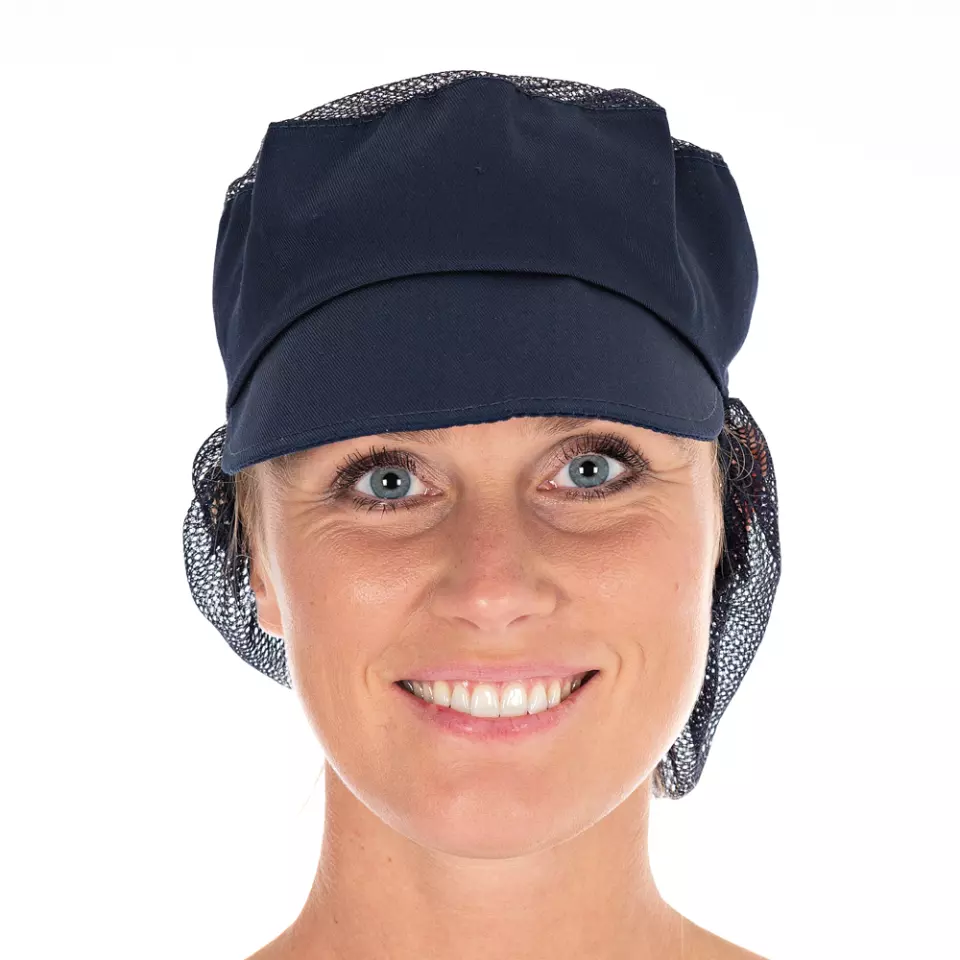 HygoStar 0072, Polycotton Peaked Snood Caps, image 2, gallery thumbnail