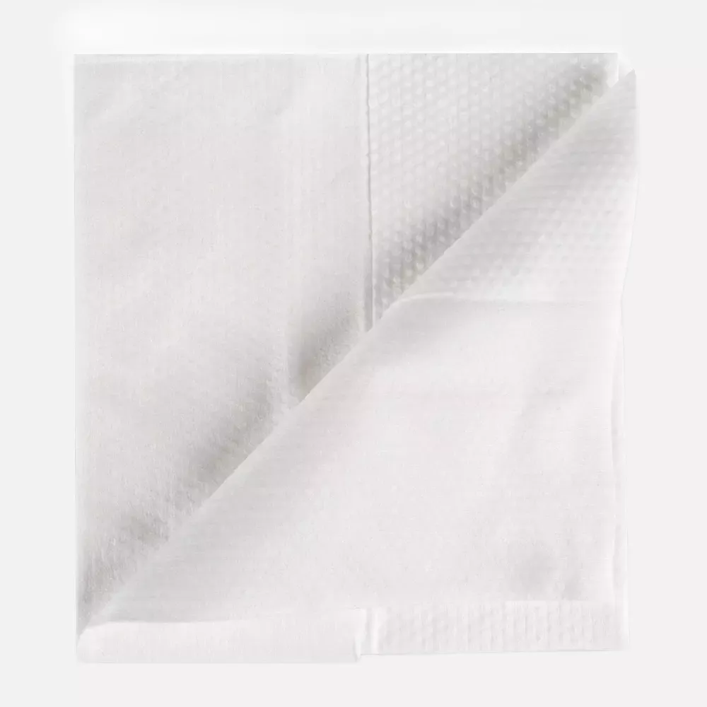 HygoClean 317510, Spunlace Cleaning Cloths, Pleated, White, image 1