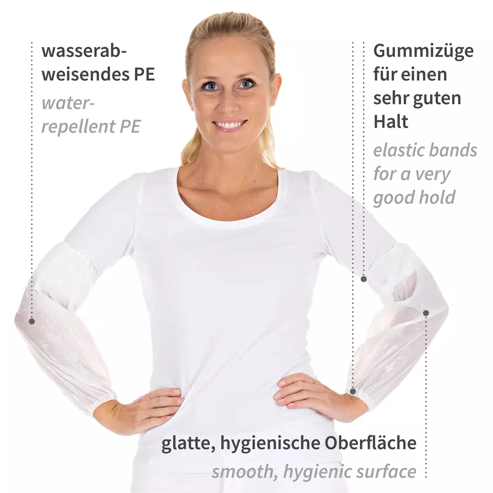 HygoNorm 28209, PE Oversleeves, Light, image 3