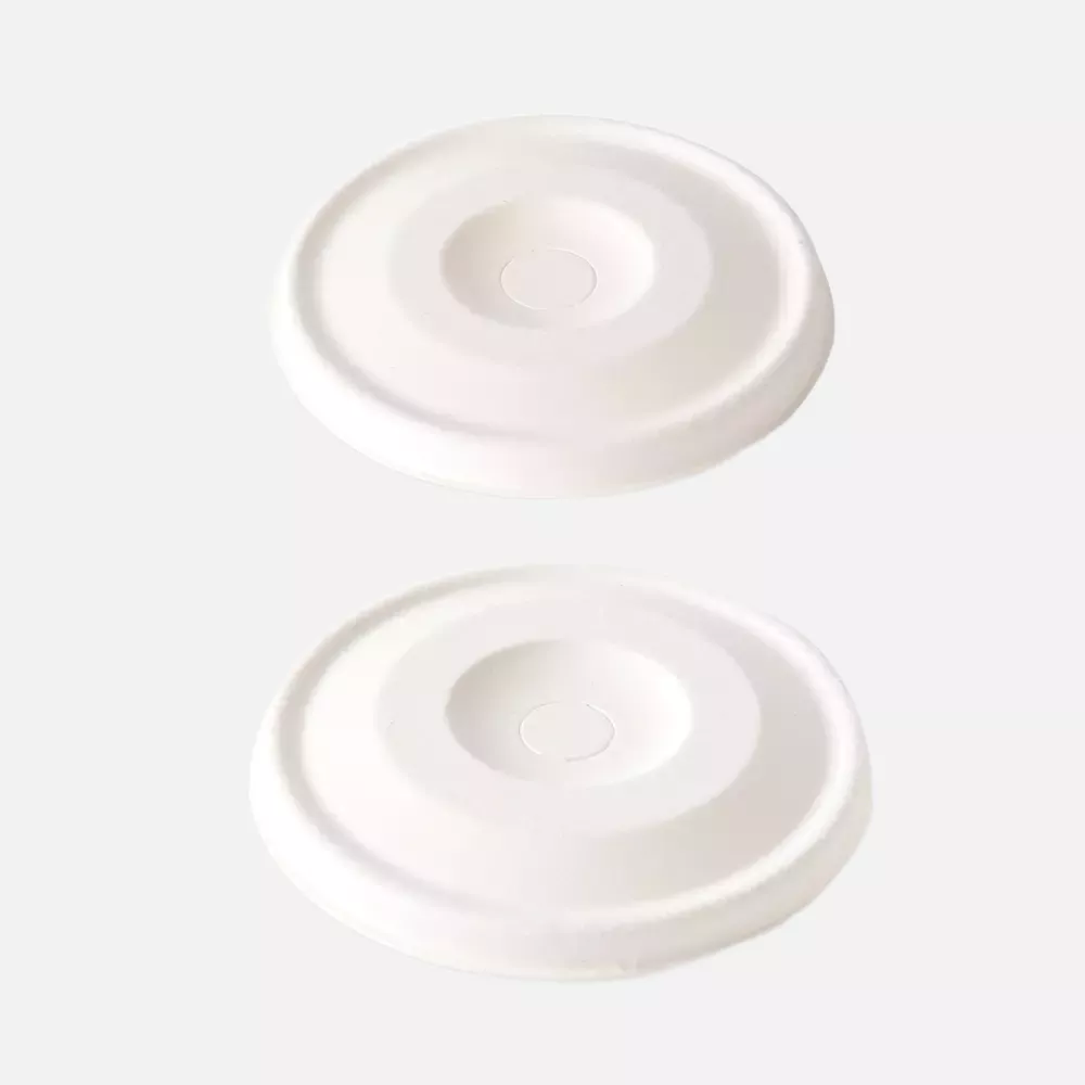 NATUREStar 401601, Bagasse Flat Lids, Organic, image 2