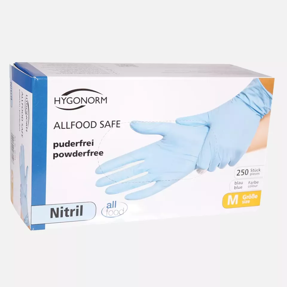 HygoNorm 26104, Nitrile Gloves, Allfood Safe, Powder-Free, image 3, gallery thumbnail