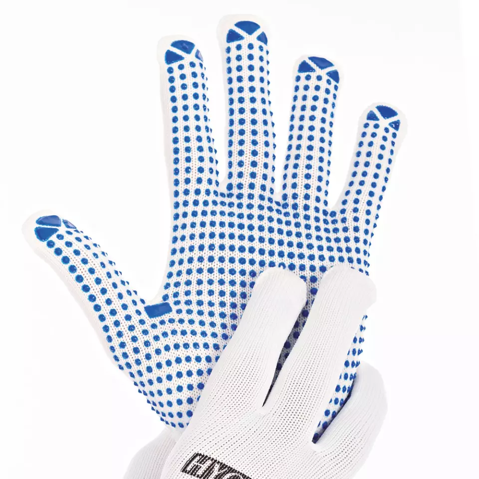HygoStar 33833, Structa Middle Knit Gloves, Nylon/Cotton, image 2, gallery thumbnail