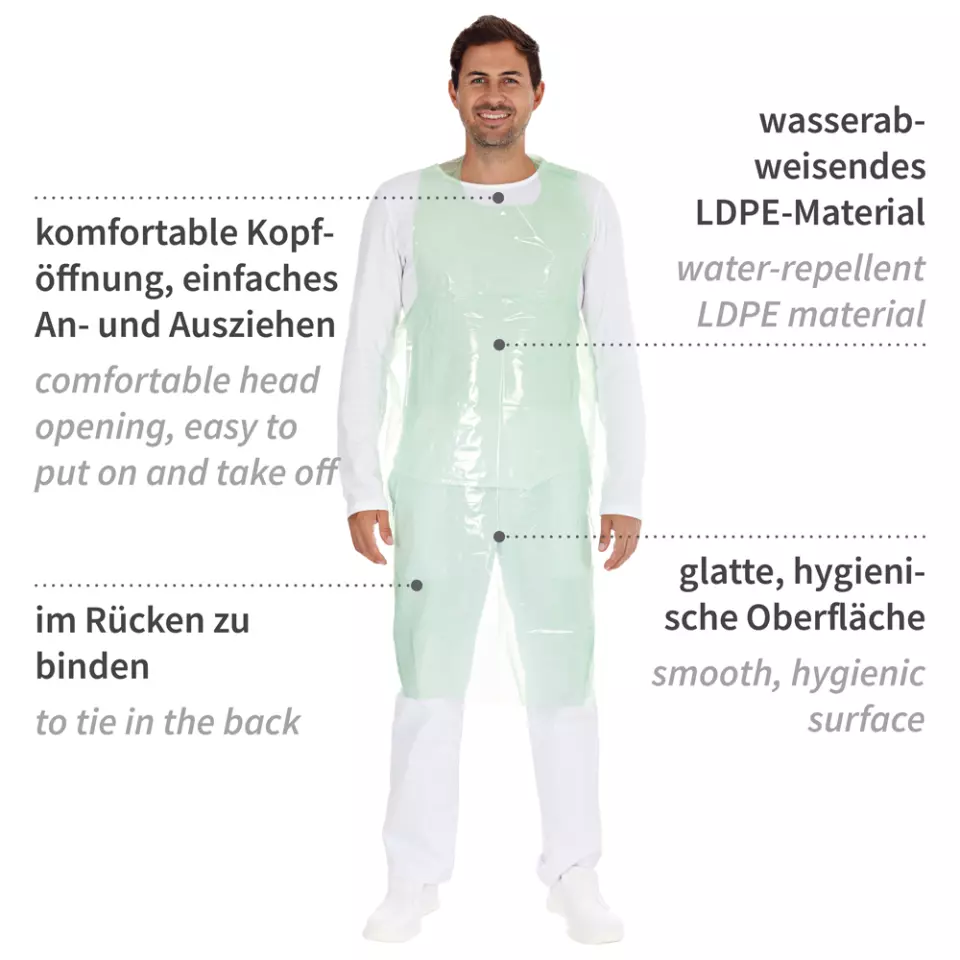 HygoStar 23173, Einwegschürzen auf Rolle, LDPE, 35 my, image 11, gallery thumbnail