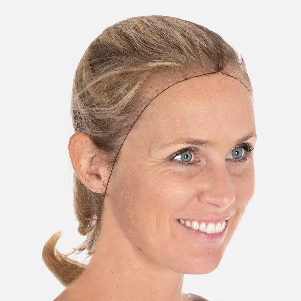 HygoStar 12482, Nylon Hair Nets, ø 58 cm, Brown, image 1, gallery thumbnail