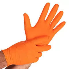 HygoStar 270805, Nitrile Power Grip Gloves, Powder-Free
