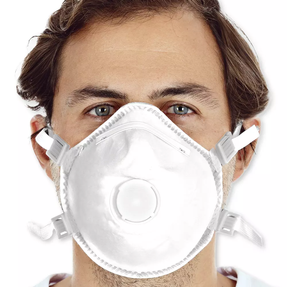 HygoStar 29355, FFP3 NR D PP Respirators, with Valve, Cup-Shaped, image 1