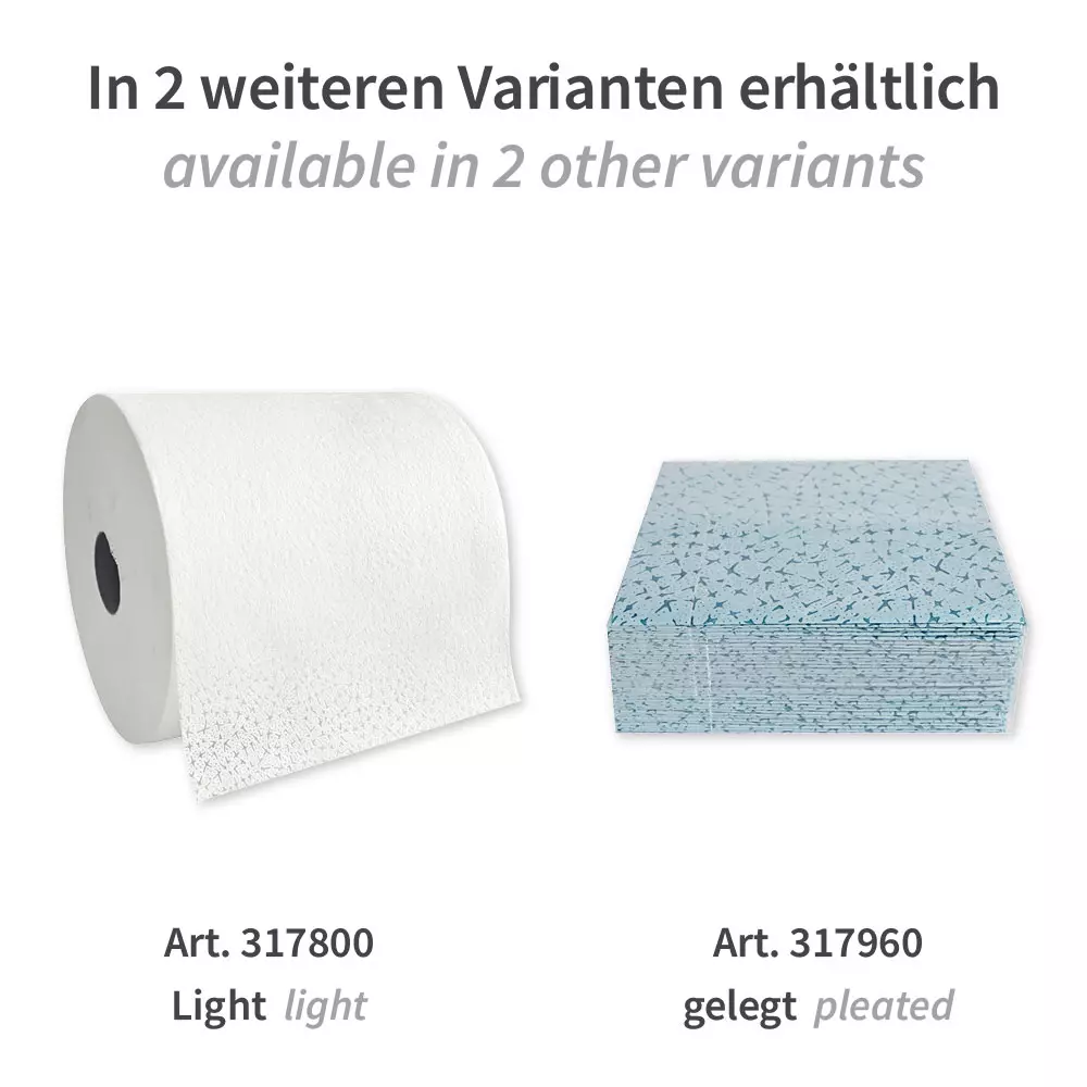 HygoClean 317860, PP Cleaning Cloths, Roll, Blue, image 4