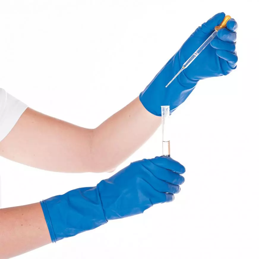 HygoStar 25033, High Risk Latex Chemical Protection Gloves