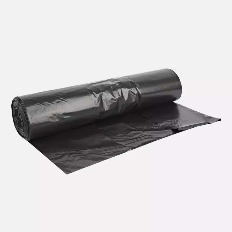 HygoClean 32653, Light LDPE Waste Bags, 70 l, Black, Roll, image 2, gallery thumbnail