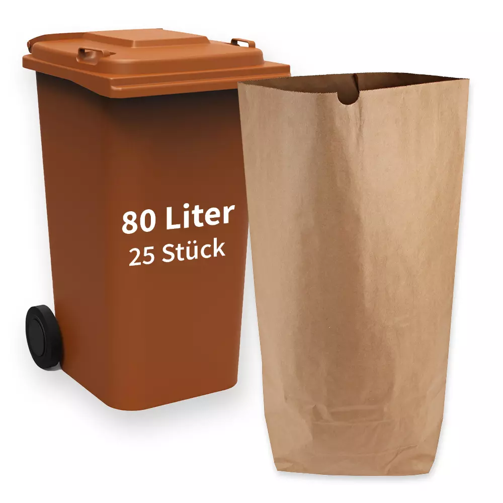 NATUREStar 35555, Organic Paper Garbage Bags, image 1