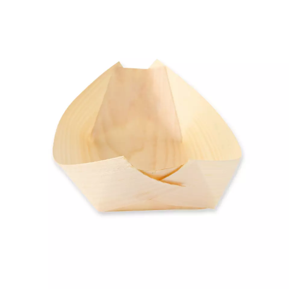 NATUREStar 38836, Organic Wooden Fingerfood Boat, 225 x 125 mm, image 7, gallery thumbnail