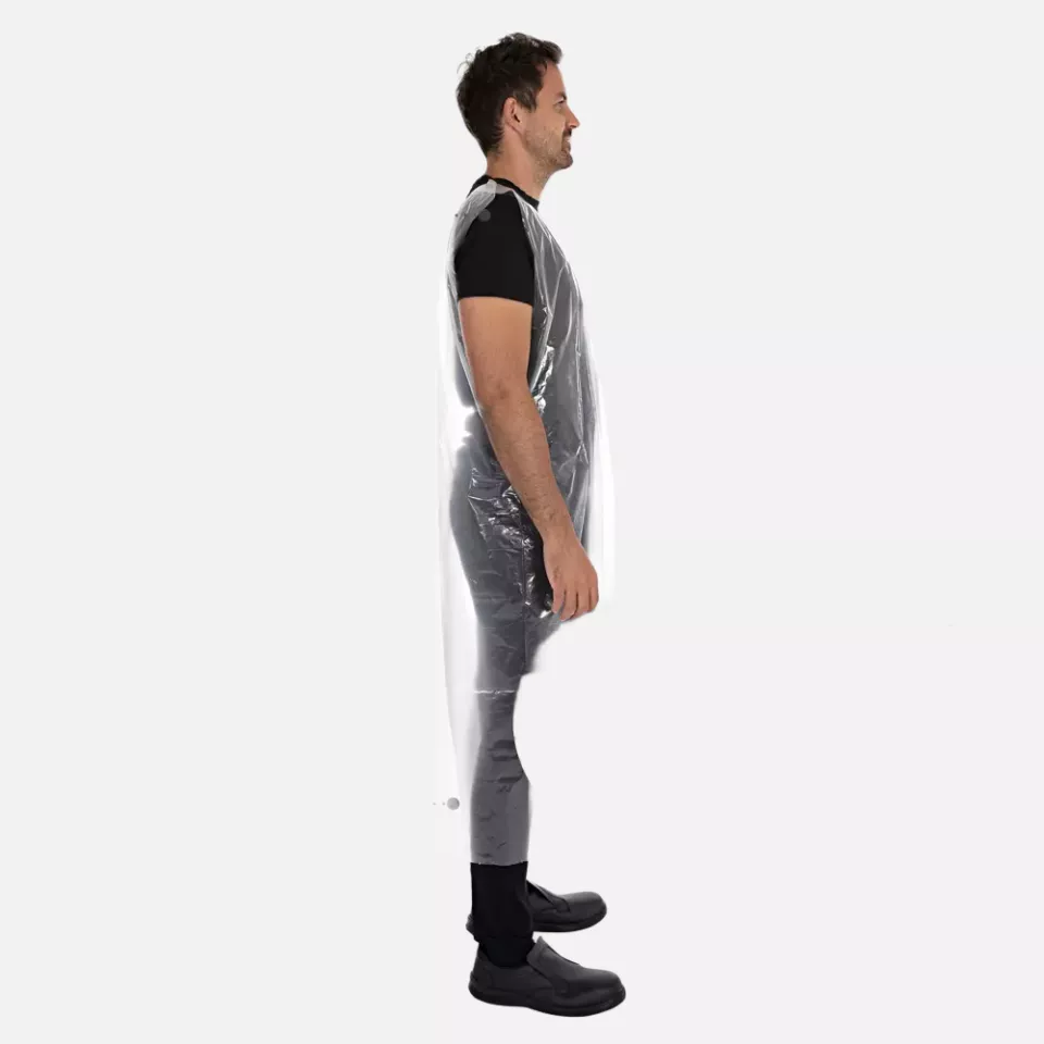 HygoStar 23616, LDPE Full Body Aprons, 30 my, image 4, gallery thumbnail