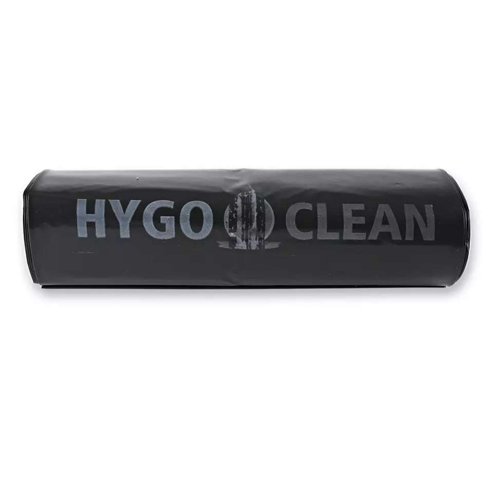 HygoClean 32323, Premium LDPE Waste Bags, 120 l, Black, Roll, image 3, gallery thumbnail