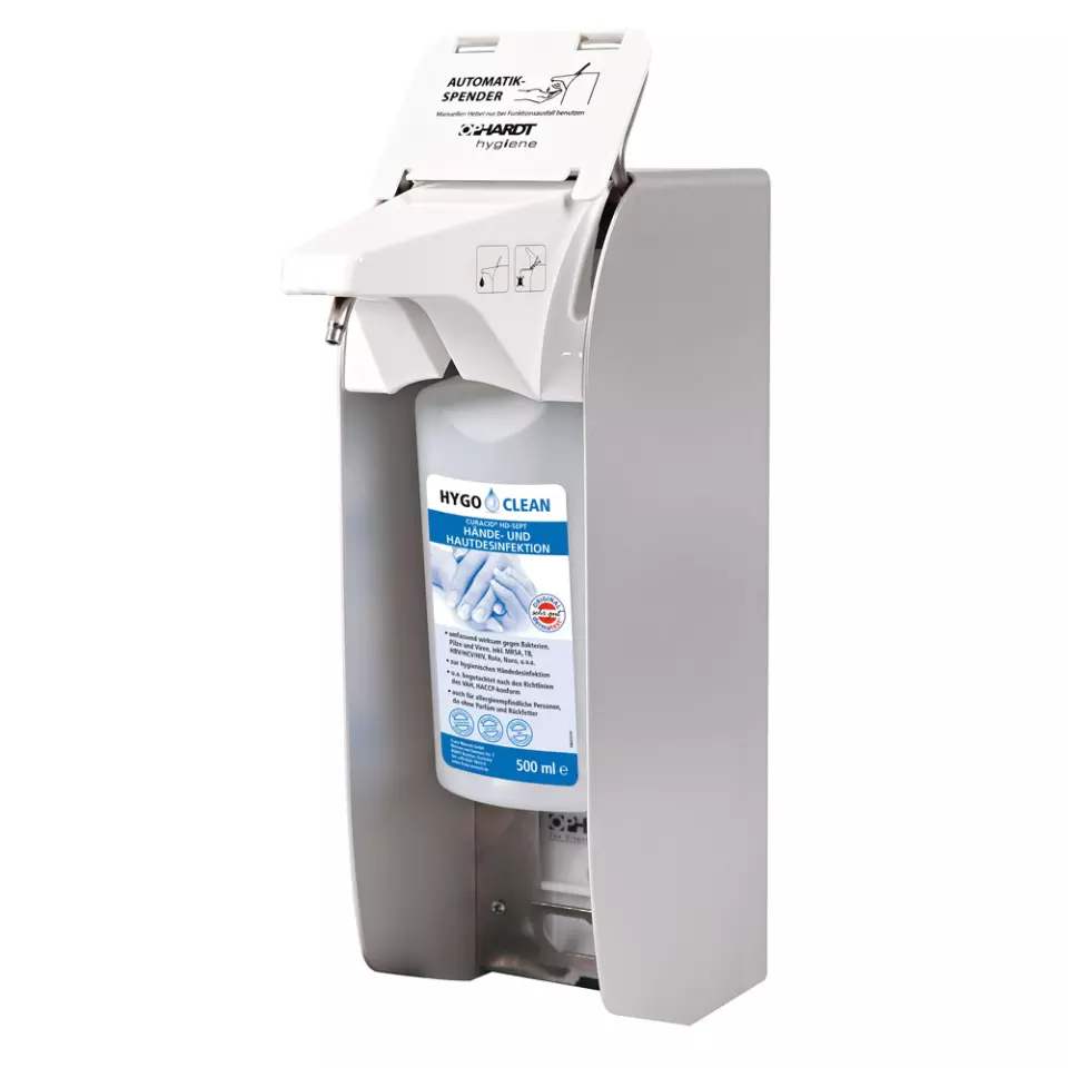 HygoClean 88862, Euro Touchless Profi Aluminum Dispenser, image 1, gallery thumbnail