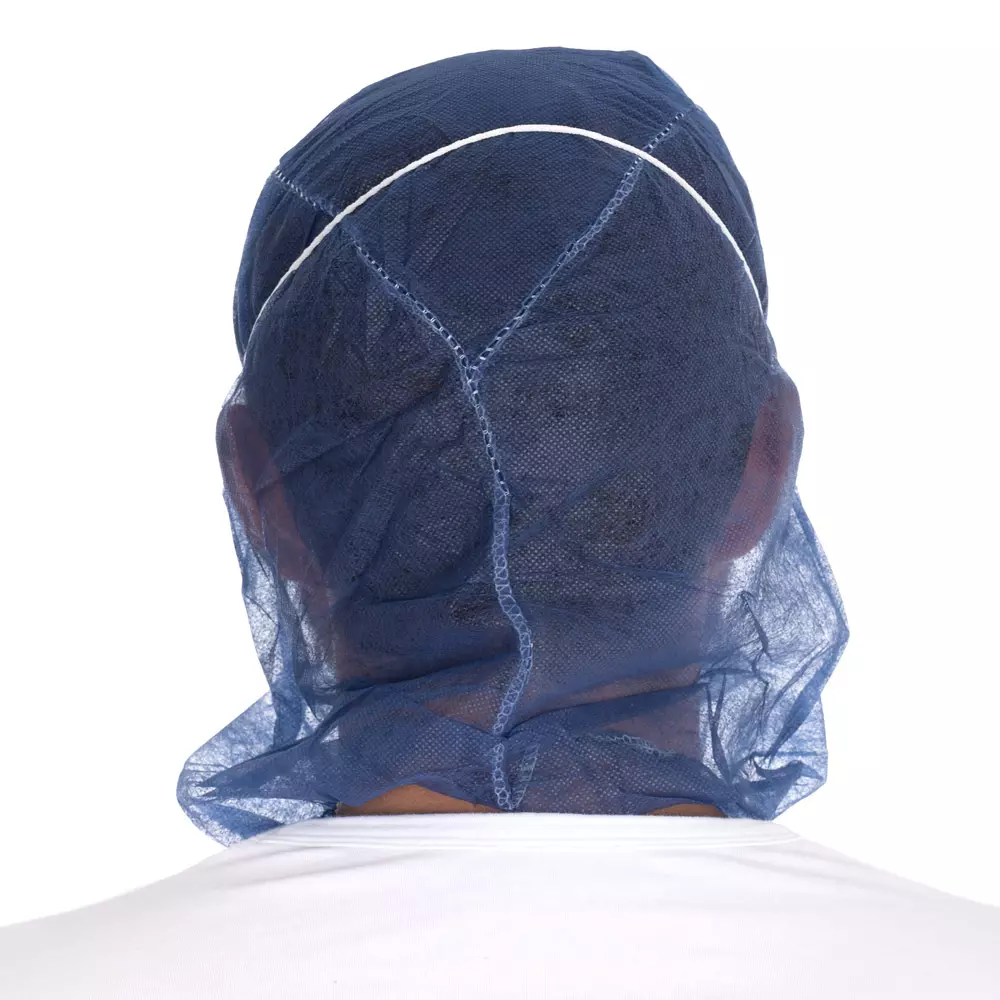 HygoNorm 132006, PP Astro Eco Caps with 2-ply Face Mask, Dark Blue, image 5