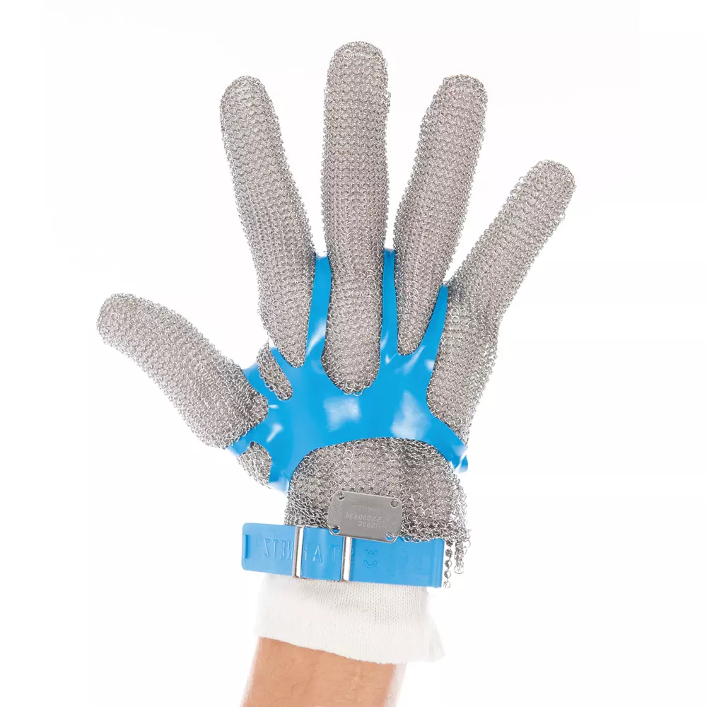 Hygostar 33503, Edelstahl-Kettengeflecht-Handschuhe, ohne Stulpe, image 2