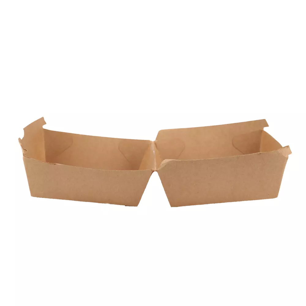 NATUREStar 417411, Organic Hamburger Boxes, 105 x 85 mm, Kraft Paper/PE, FSC®-mix, image 2