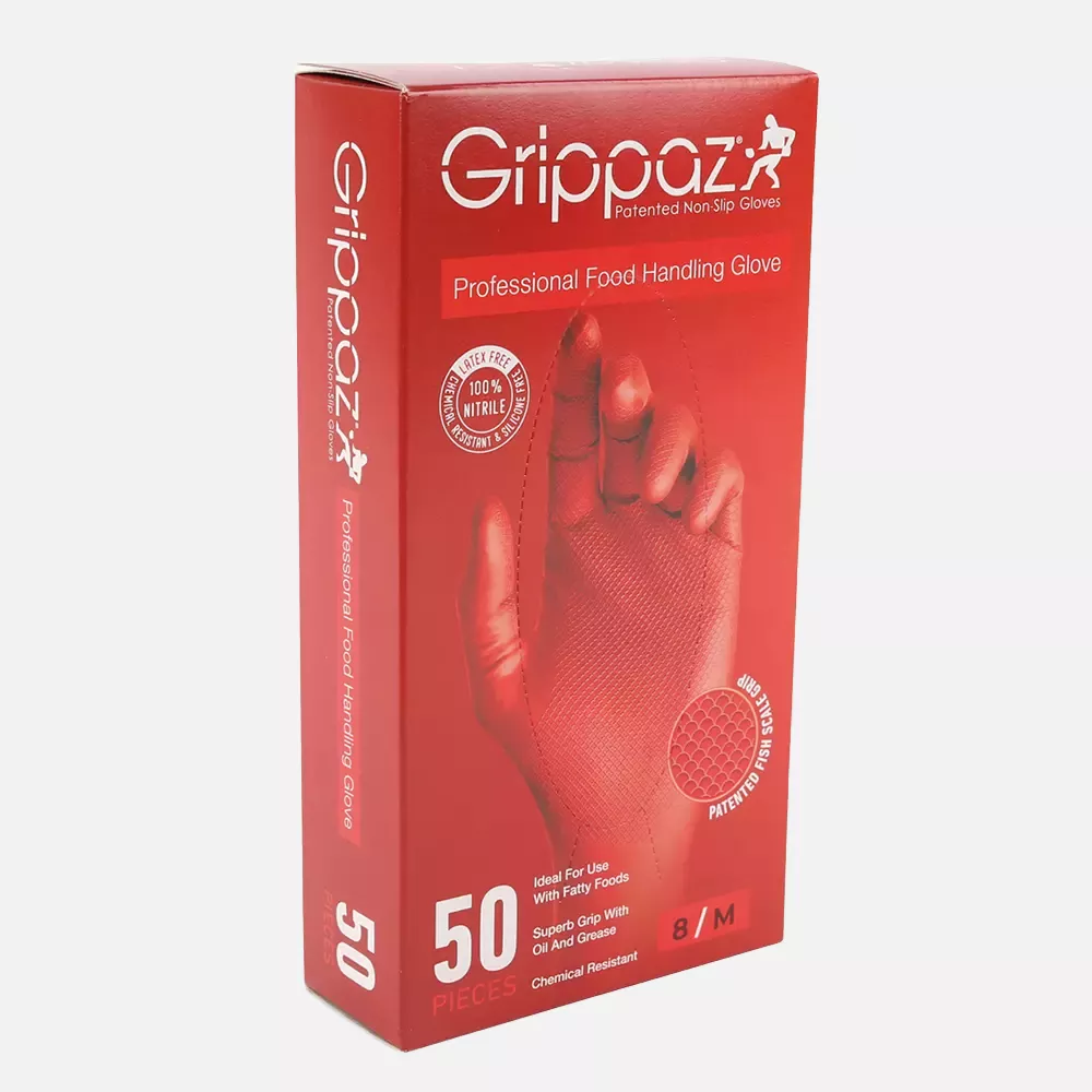 Franz Mensch 270803, Power Grip Nitrile Gloves, Powder-Free, image 5