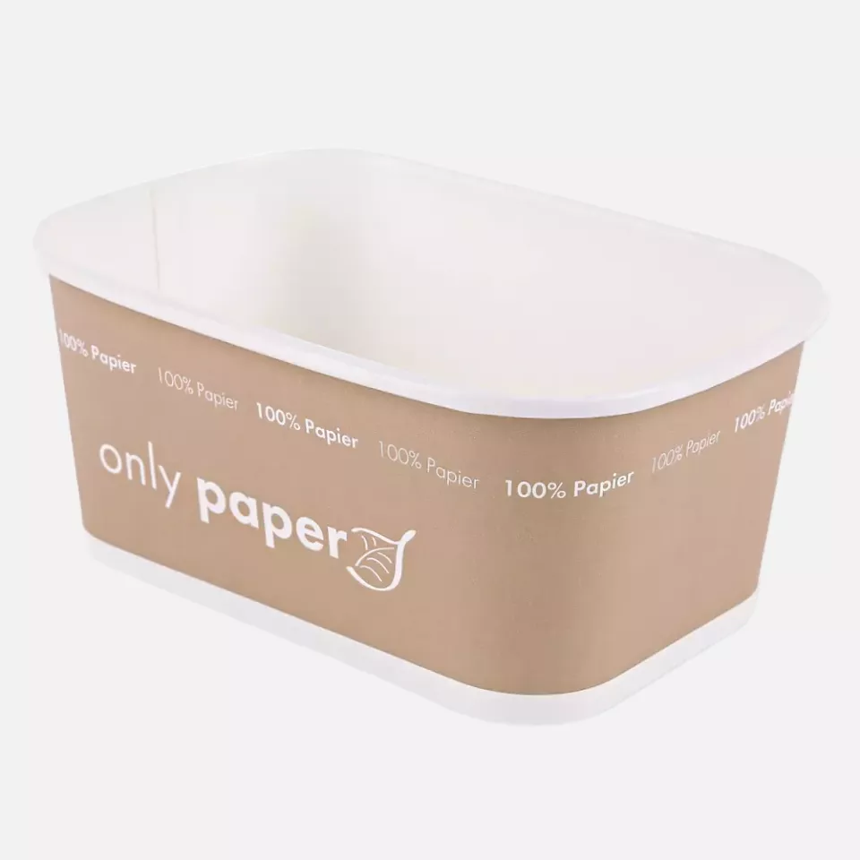 NATUREStar 418410, Paperboard Organic Takeaway Only Trays, 172 x 120 x 75 mm, 1000 ml, image 1, gallery thumbnail