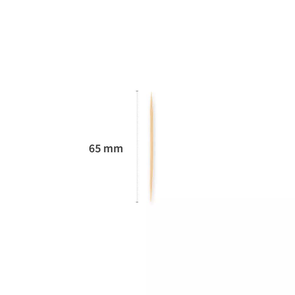 NATUREStar 38825, Organic Bamboo Toothpicks, 65 mm, image 2