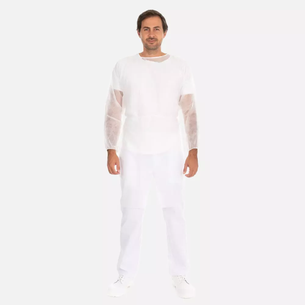 HygoNorm 277509, Eco PP Gowns with Elastic Wrist Bands, image 1