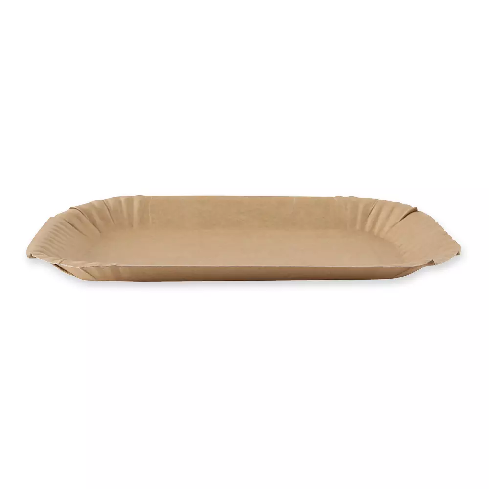 Franz Mensch 415195, Organic Kraft Paper Trays, Rectangular, 150 x 230 x 20 mm, FSC®-mix, image 2