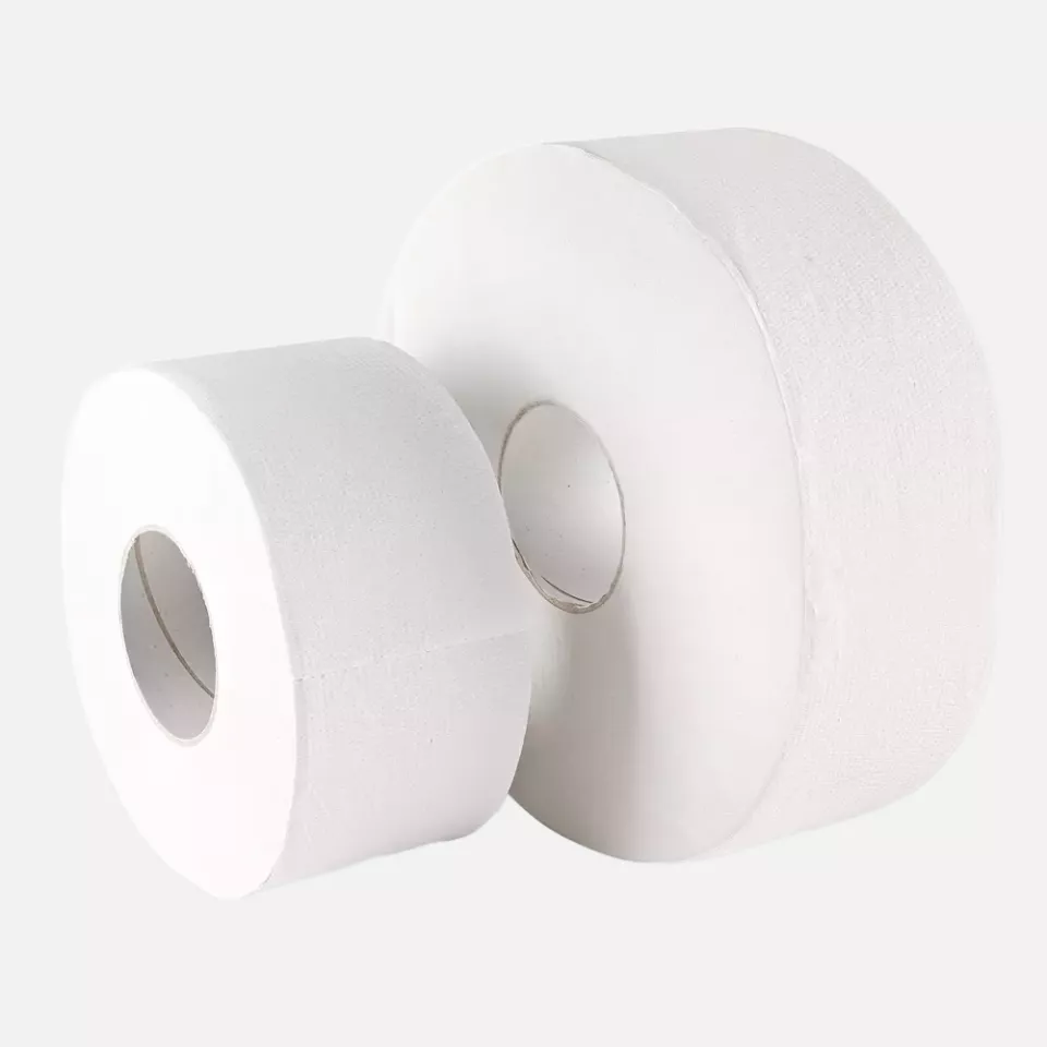 HygoClean 30430, Jumbo 2-Ply Recycled Paper Toilet Paper, White, image 1, gallery thumbnail