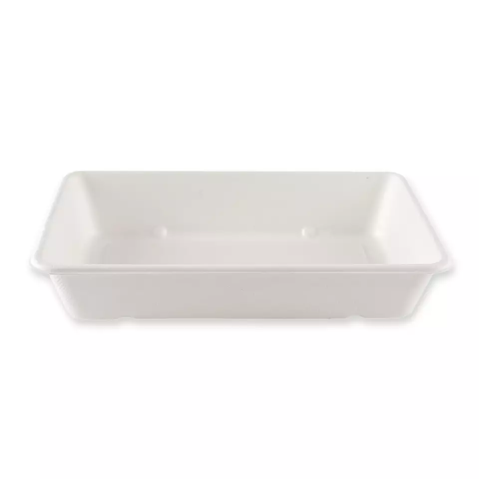 NATUREStar 41144, Classico Organic Trays, 230 x 156 x 45 mm, 1200 ml, Bagasse, image 3, gallery thumbnail