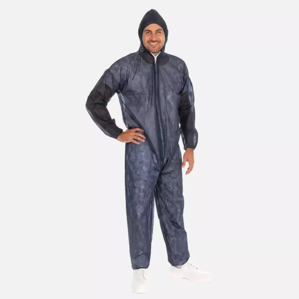 HygoNorm 276796, Eco PP Hooded Coveralls, image 1, gallery thumbnail