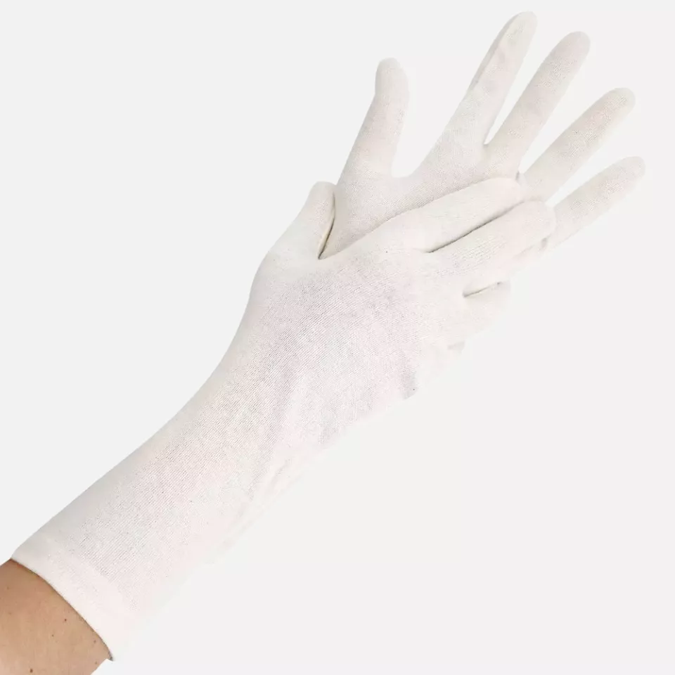HygoStar 27209, Nature Long Cotton Gloves, image 1, gallery thumbnail