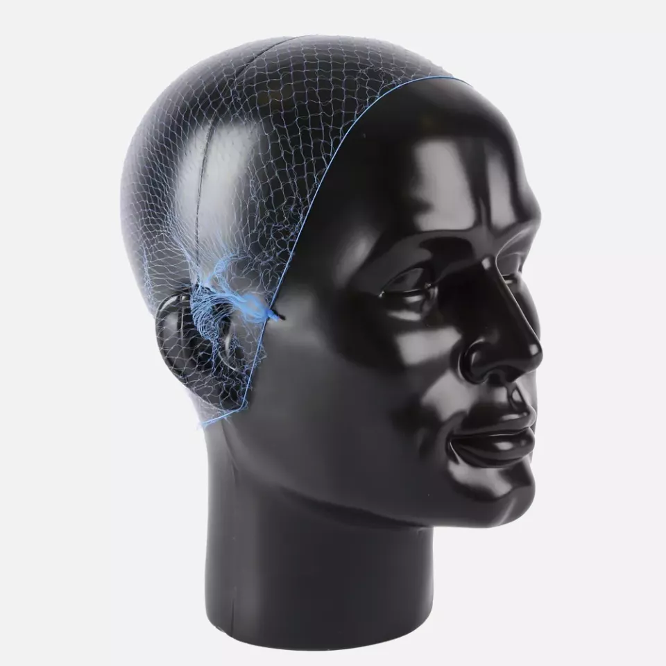 HygoStar 12466, Nylon Hair Nets, ø 62 cm, Blue, image 1, gallery thumbnail