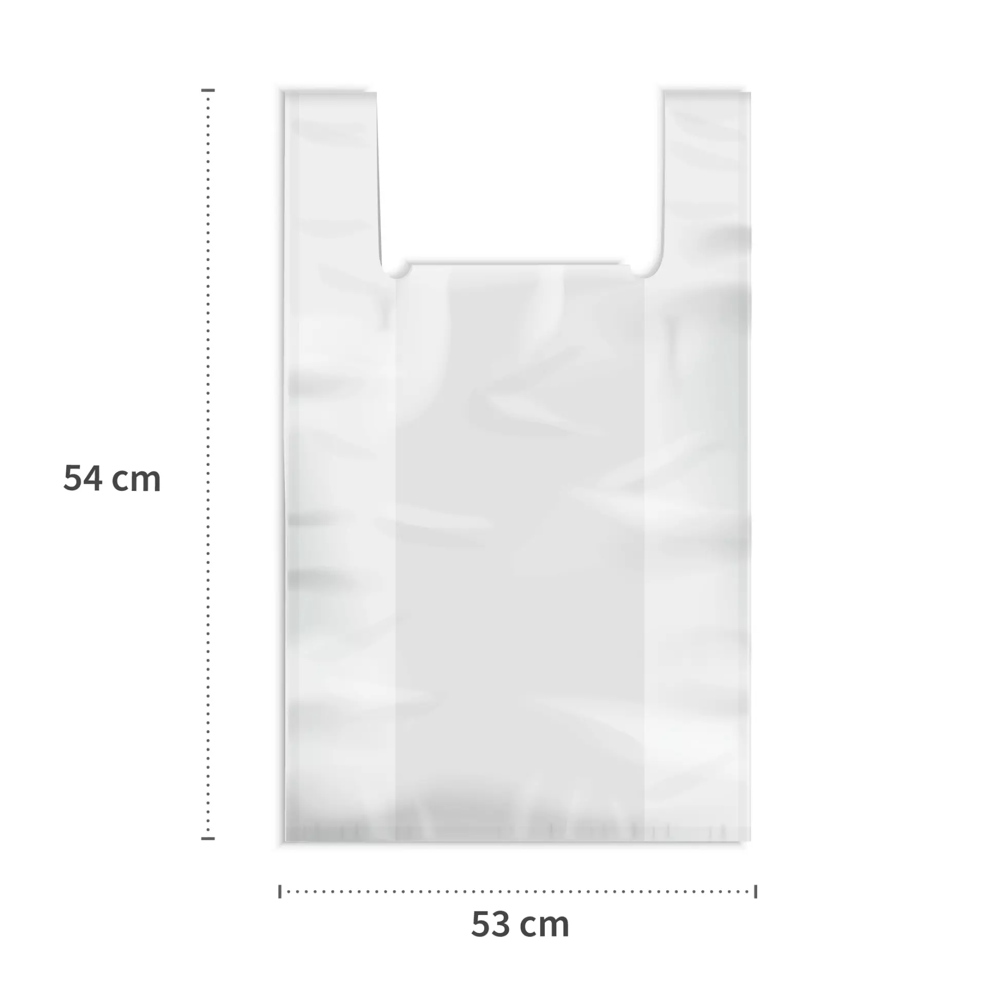 HygoClean 32993, Light Garbage Bags with Handle, 25 l, HDPE, Roll, Transparent, image 4