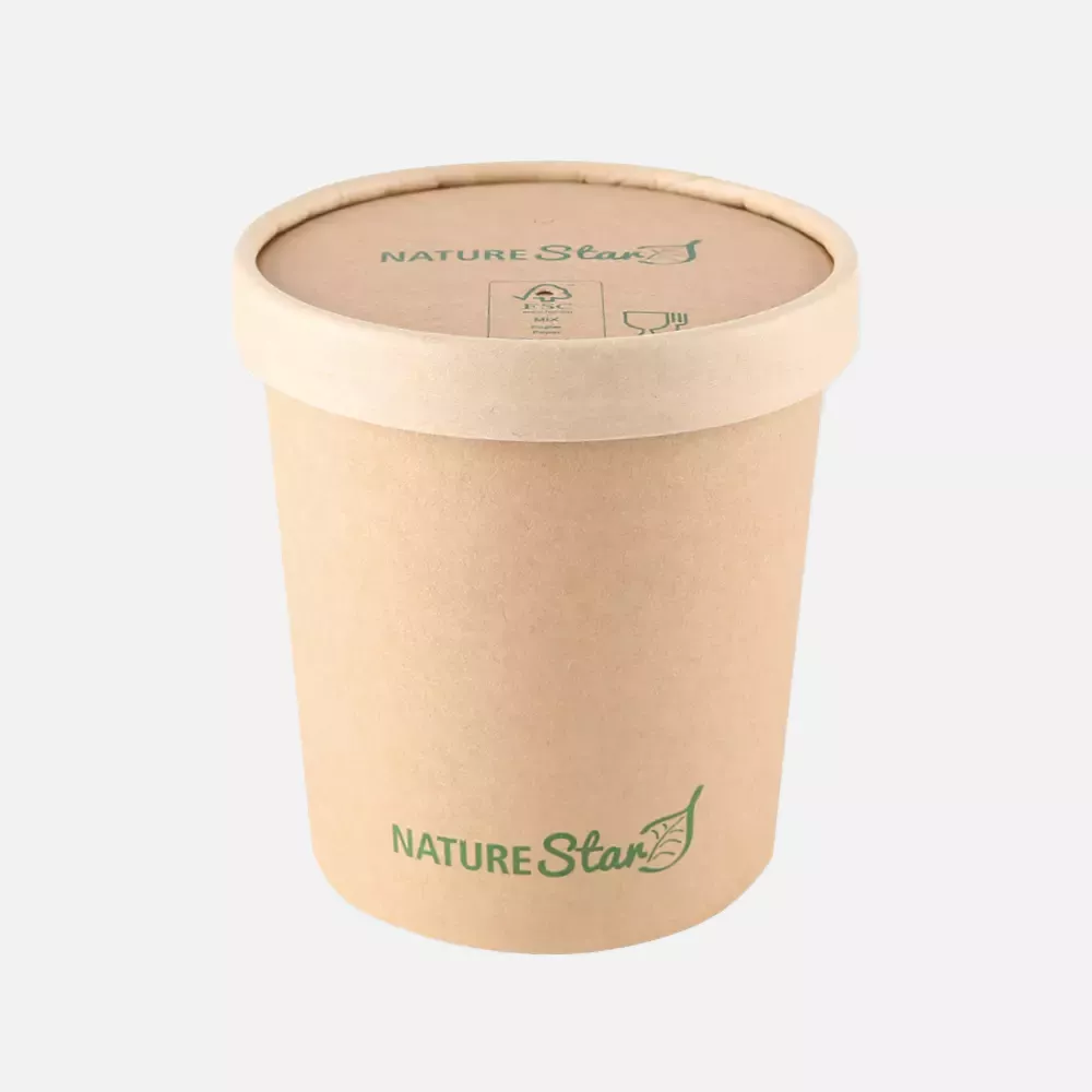 NATUREStar 417250, Minestrone Kraft Paper/PE Soup Cups, FSC®-mix, 500 ml, ø 97/96 mm, image 7