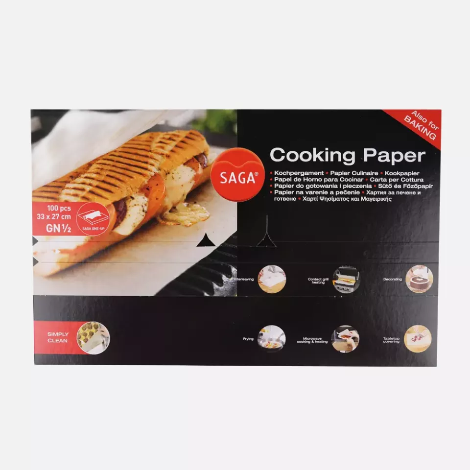 Franz Mensch 38412, Silicone Coated Cooking Parchment Sheets, GN 1/2, image 1, gallery thumbnail