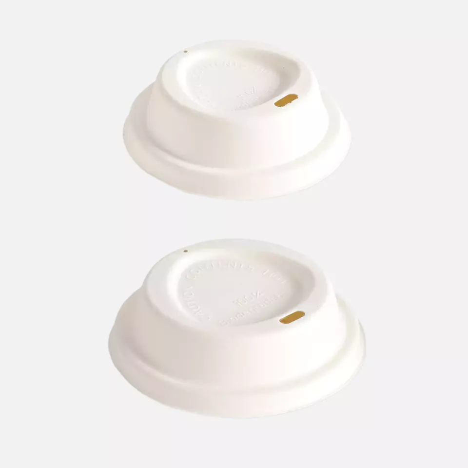 NATUREStar 401801, Organic Bagasse Lids, image 2, gallery thumbnail