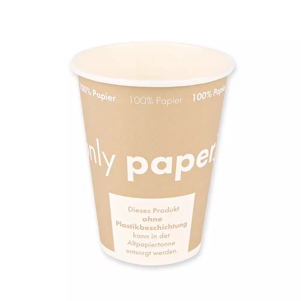 NATUREStar 4039123, Organic Paperboard Coffee Cups, 300 ml / 12 oz, ø 90 mm