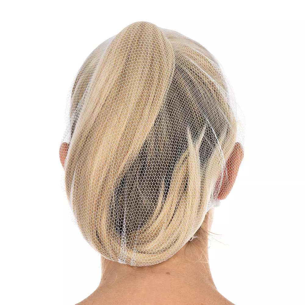 HygoStar 12471, Honeycomb Nylon Bouffant Caps, ø 60 cm, White, image 4