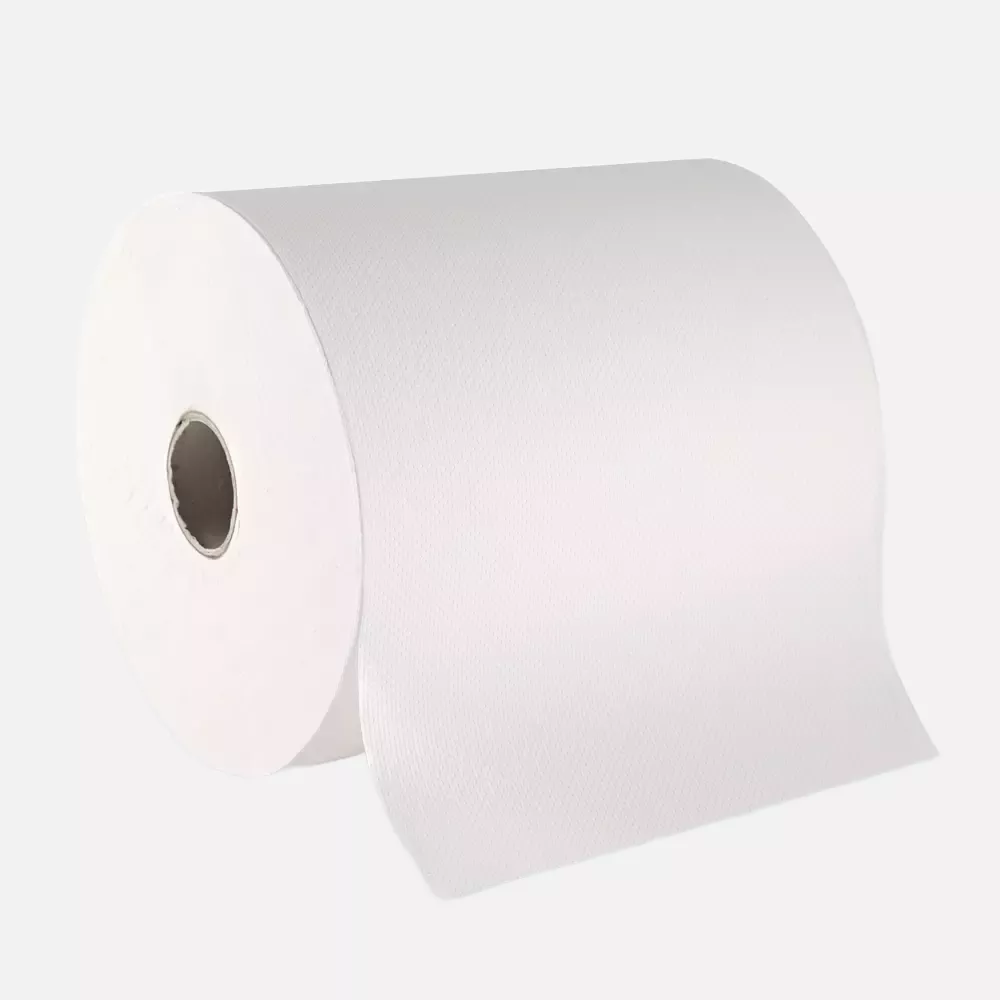 HygoClean 30447, Cellulose 2-ply Paper Towel Rolls, Outside Unwinding, Brightwhite, image 2