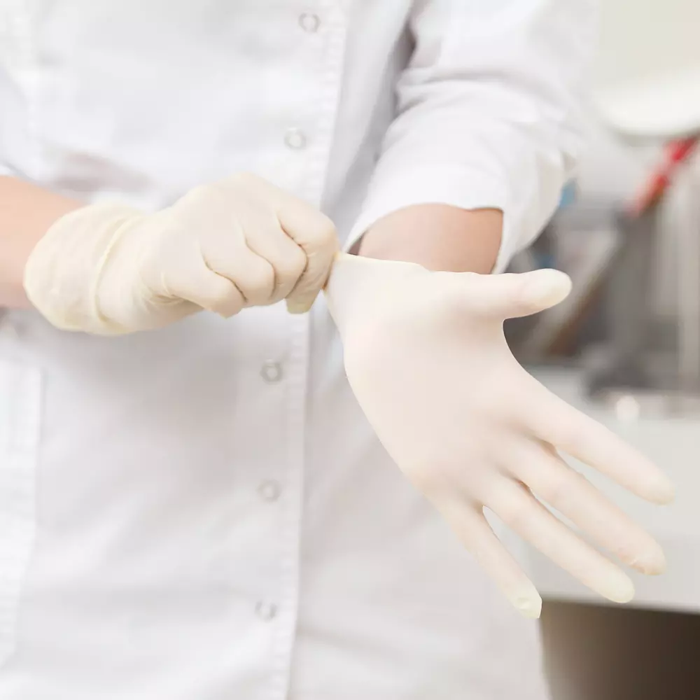 HygoStar 26701, Sense Latex Gloves, Powder-Free, image 2