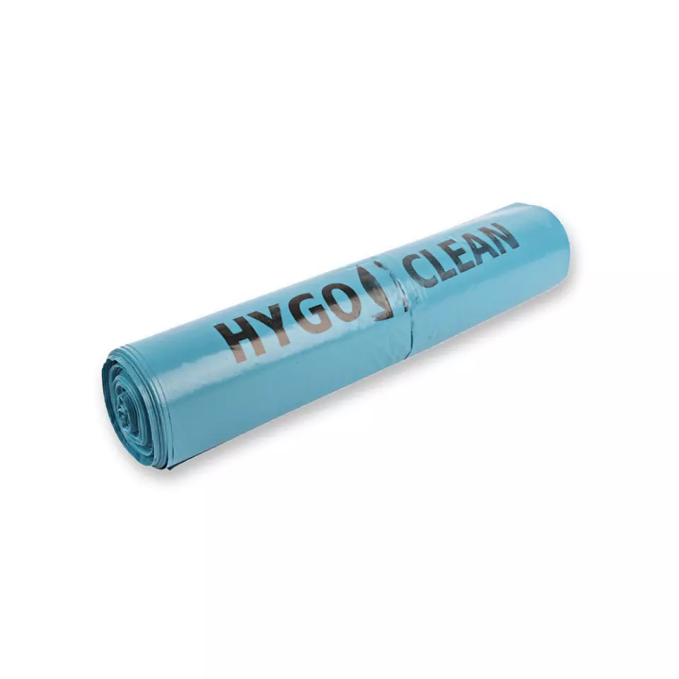 HygoClean 32444, LDPE Müllsäcke, 130 l, Blau, Rolle, image 1, gallery thumbnail