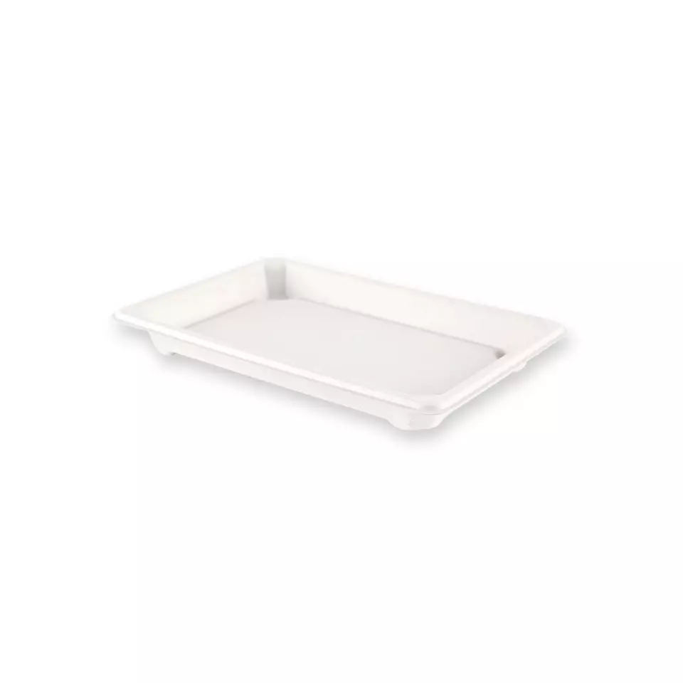 NATUREStar 411203, Bio Bagasse Sushi-Schalen, L (185 x 128 x 21 mm)