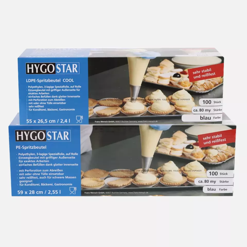 HygoStar 32216, Cool LDPE Pastry Tubes, 59 x 28 cm, Blue, image 5, gallery thumbnail