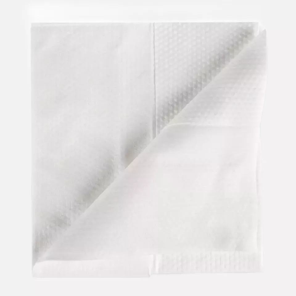 HygoClean 317510, Spunlace Cleaning Cloths, Pleated, White, image 1, gallery thumbnail