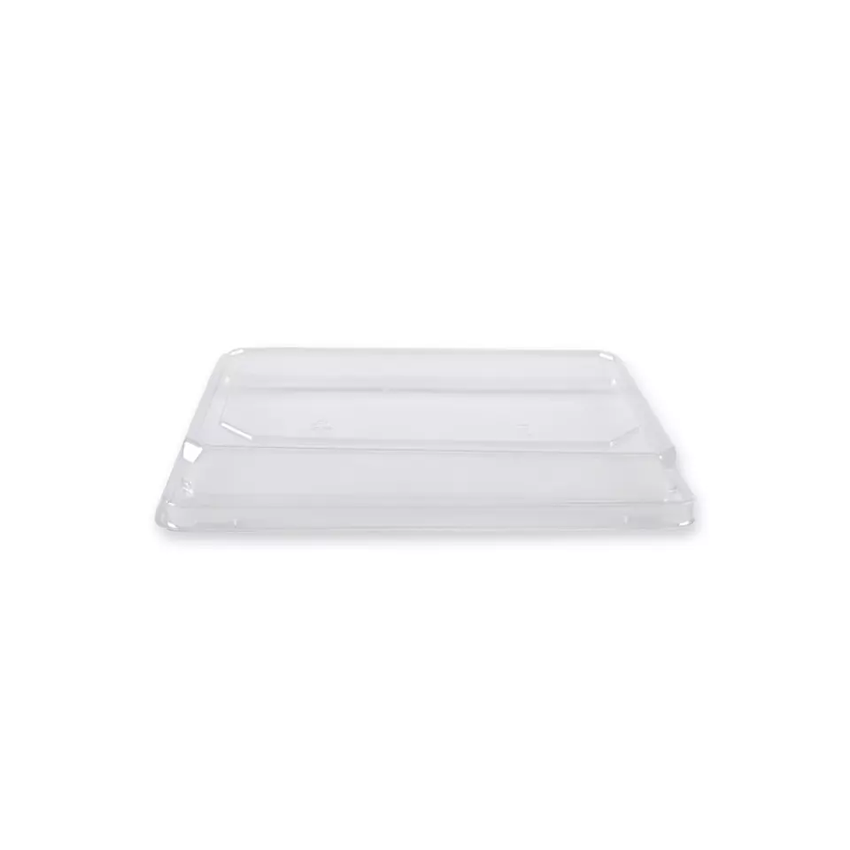 NATUREStar 400419, PET Sushi Tray Lids, XL (220 x 138 x 30 mm)