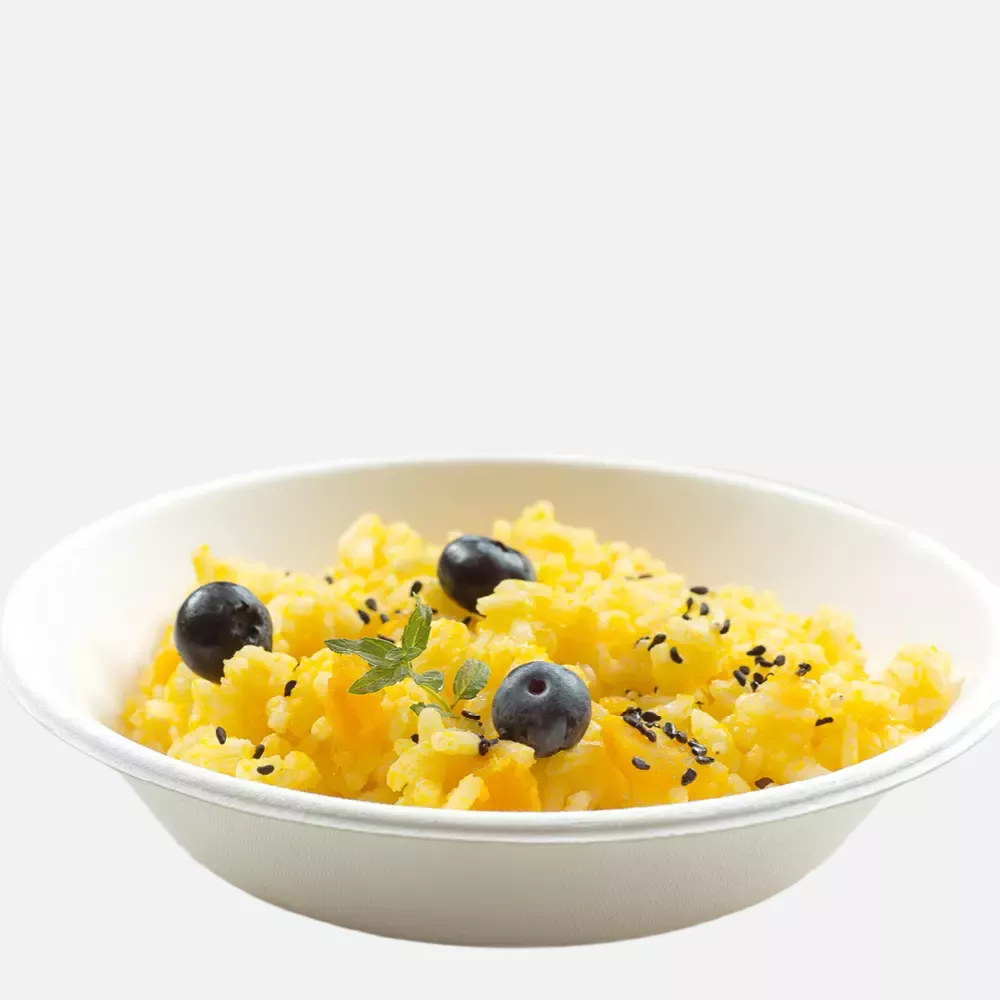 NATUREStar 41168, Organic Flat Round Bagasse Bowls, 680 ml, Ø 190 mm, image 5
