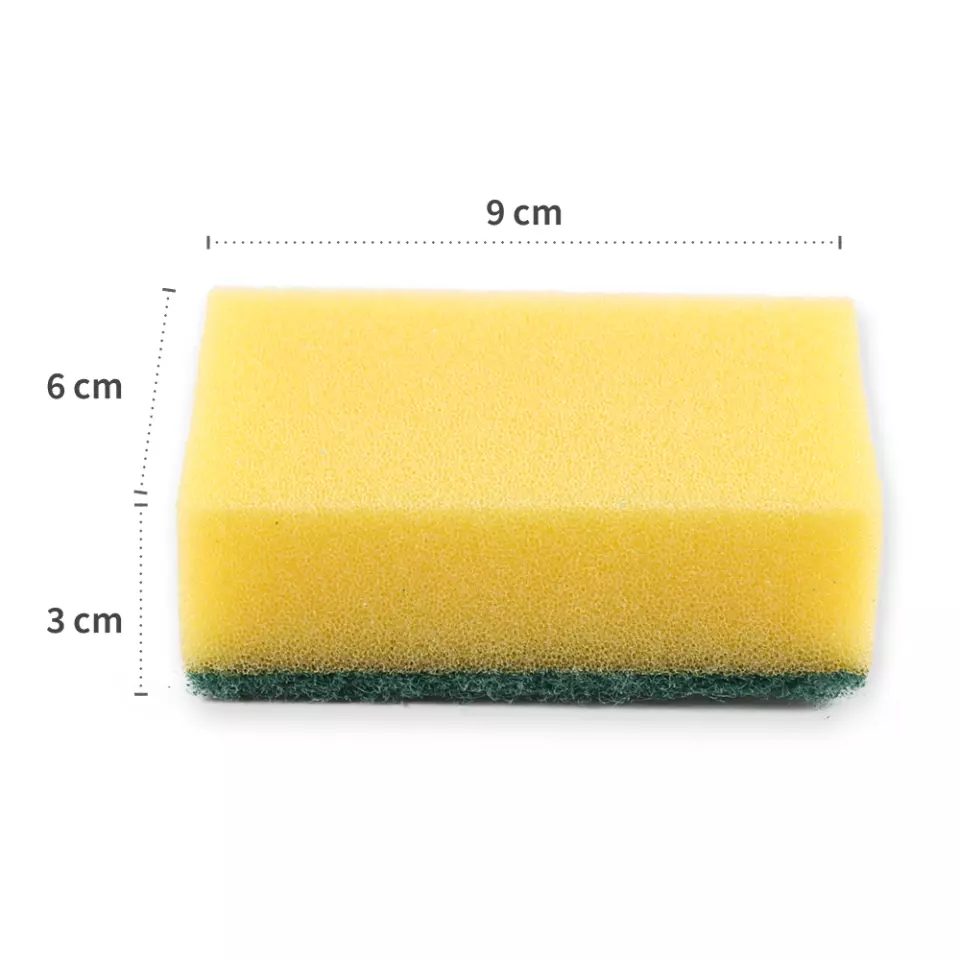 HygoClean 30130, Pot Sponges, Foam/Hard Fleece, Yellow, image 2, gallery thumbnail