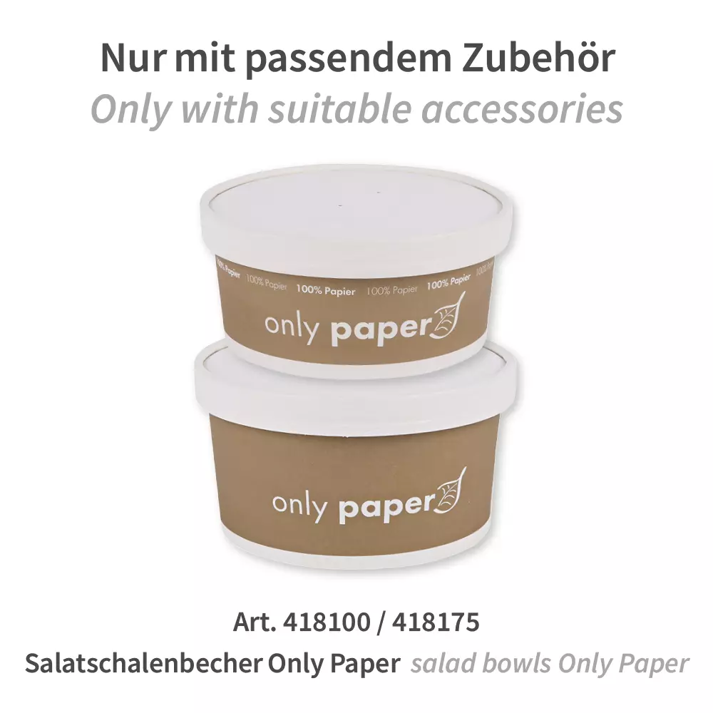 NATUREStar 418115, Paperboard Lids, Ø 150 mm, For Salad Bowls, image 3