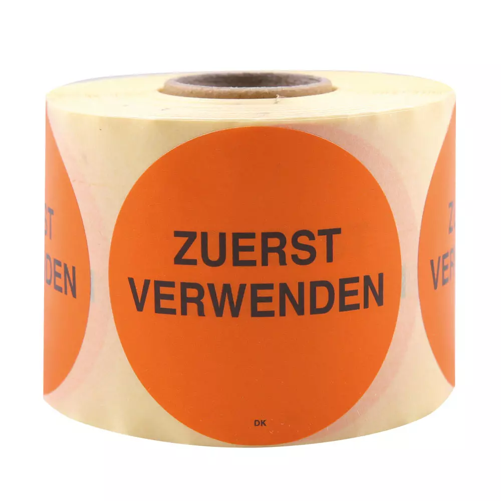 HygoStar 982525, Zuerst verwenden Permanent Paper Labels, Ø 51 mm, image 2